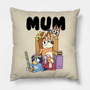 mum quuen style Pillow