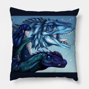 The Frost Mage and her Guardians Pillow