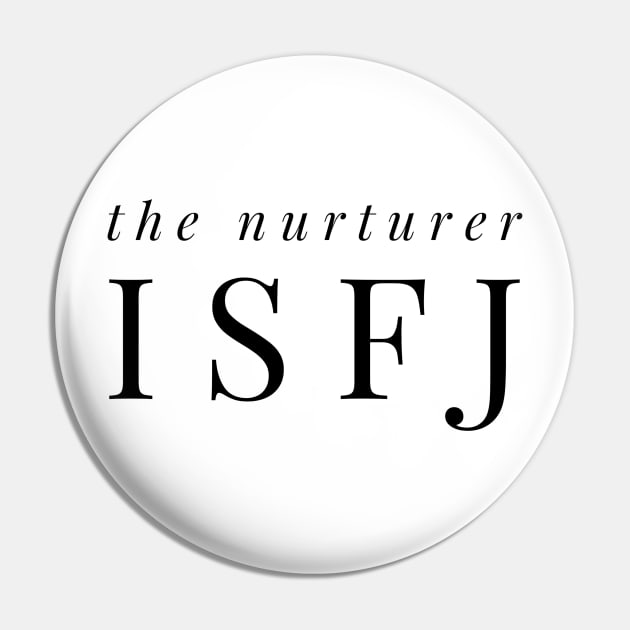 ISFJ The Nurturer Pin by coloringiship