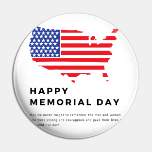 Memorial day Pin