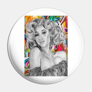 Cardi B Pin