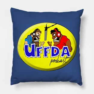 Uffda Logo Pillow