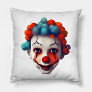 clown's face Pillow