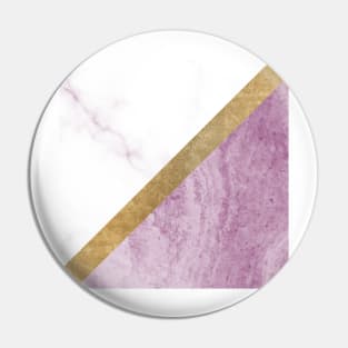 Marble luxe - sweetest magenta Pin