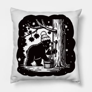 Maple Syrup Season Pillow