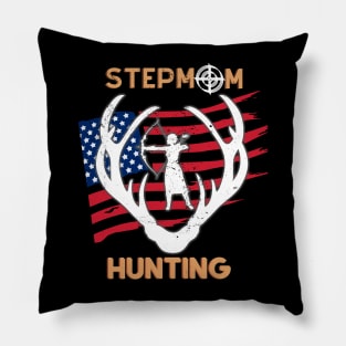 Stepmom Hunting USA Mom Pillow