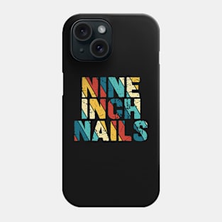 Retro Color - Nine Inch Nails Phone Case