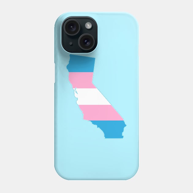 California Trans Pride Phone Case by littleSamantics