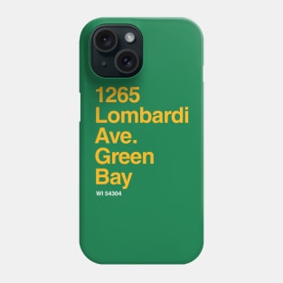 Green Bay Packers Football Stadium Phone Case