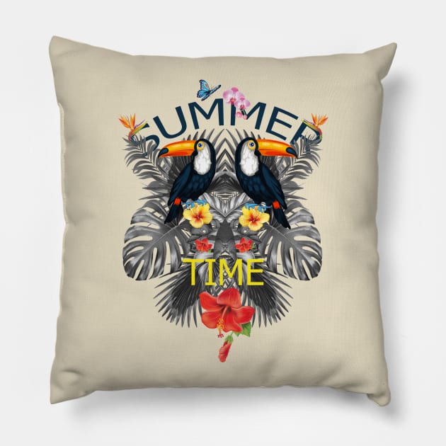 summer Pillow by MARK ASHKENAZI