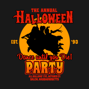 90's Fun Halloween Witch Sisters Party T-Shirt