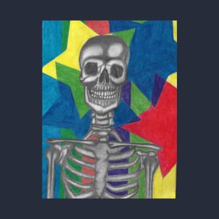 Technicolor stars n skeleton T-Shirt