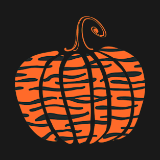 Pumpkin Orange Tiger T-Shirt