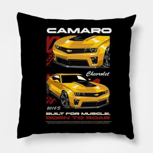 Chevy Camaro nostalgia Pillow