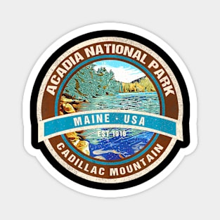 Acadia National Park Maine Usa Travel Souvenir Magnet