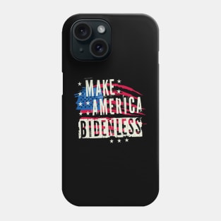 make america bidenless Phone Case