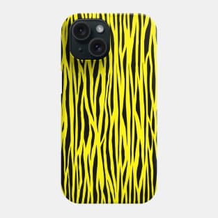 Animal Print Zebra YELLOW Phone Case