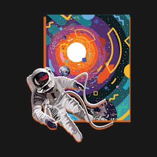 Astronaut In Space T-Shirt