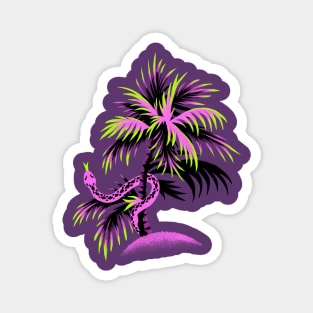 Snake Palms - Purple Magnet