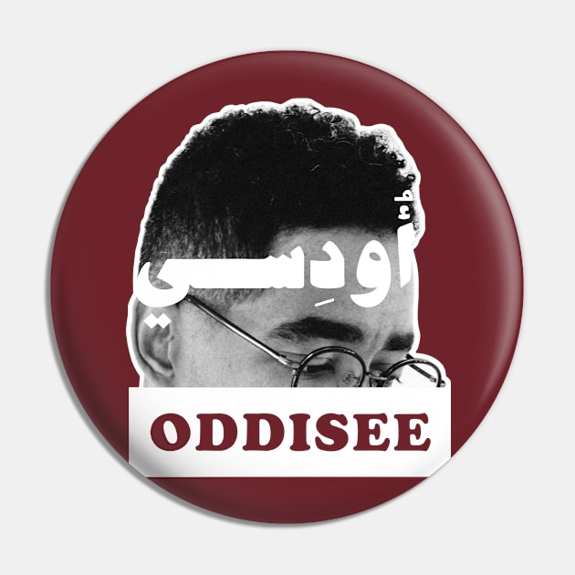 Oddisee Pin by todd_stahl_art