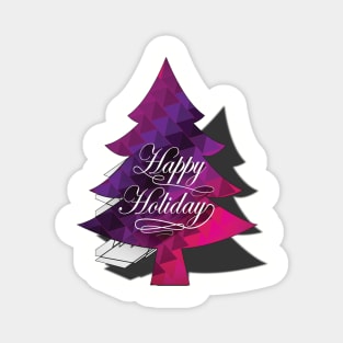 Happy Holidays Magnet