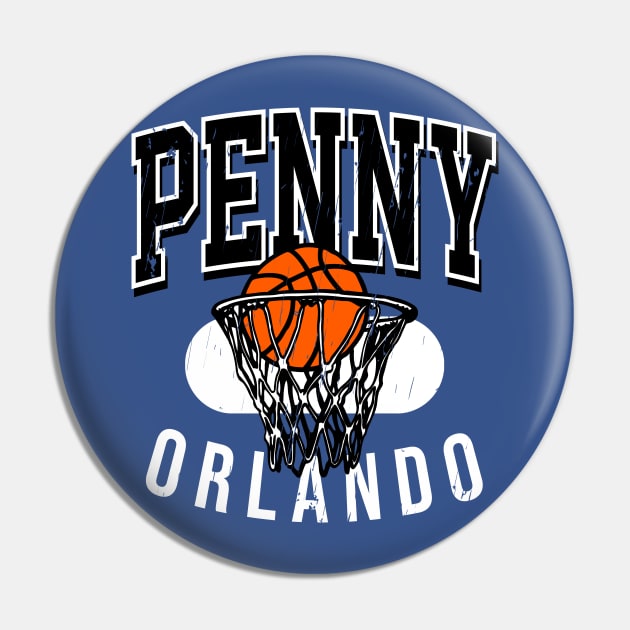 Vintage 90's Orlando Basketball Pin by funandgames