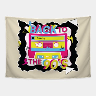 Retro Illustration Tapestry