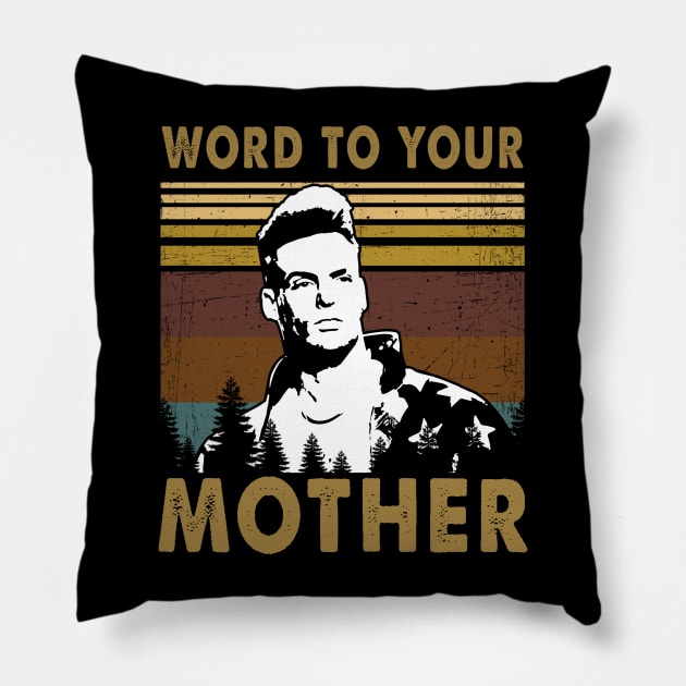 Vanilla Ice Word to your mother (2) Pillow by fancyjan