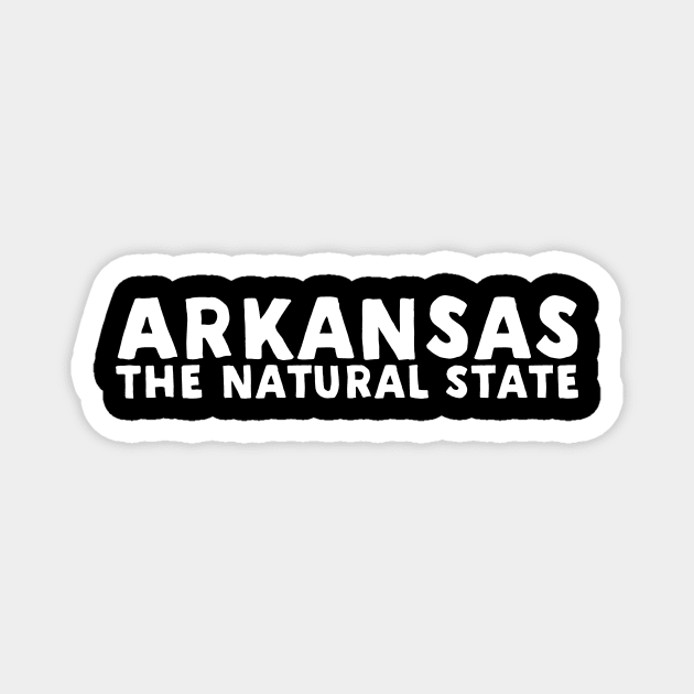 Arkansas - The Natural State Magnet by Novel_Designs