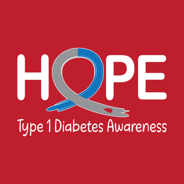 Hope Type 1 Diabetes Awareness by PenguinCornerStore