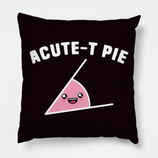 Acute-T Pie Math Puns Pillow