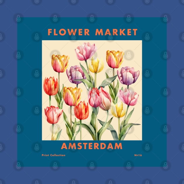 Flower Market Amsterdam by edmproject