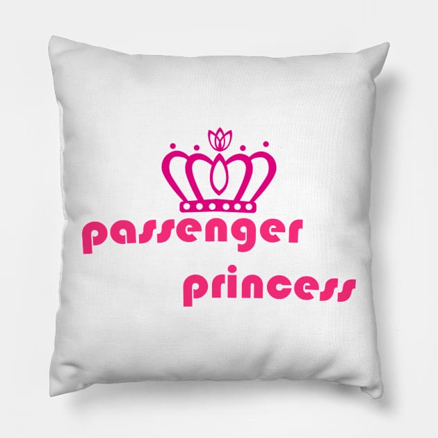 passenger princess Pillow by Owiietheone