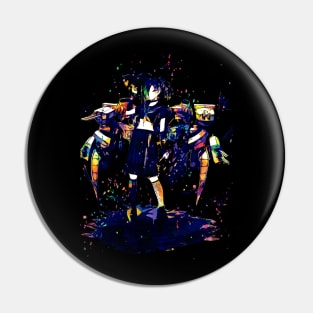 Azur Lane - Haguro Pop Art Pin