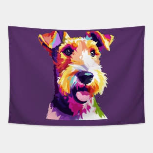 Wire Fox Terrier Pop Art - Dog Lover Gifts Tapestry