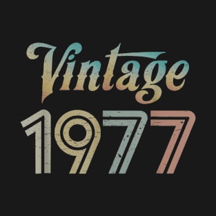 Vintage 1977 Best Year 1977 Original Genuine Classic T-Shirt