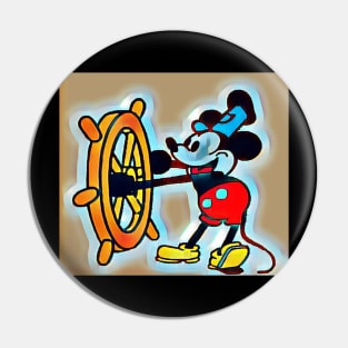 steamboat willie Pin