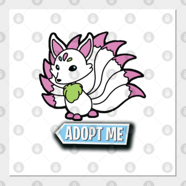 Kitsune Adopt Me Roblox Roblox Game Adopt Me Characters Roblox Adopt Me Posters And Art Prints Teepublic - character rich girl adopt me character rich girl roblox pictures