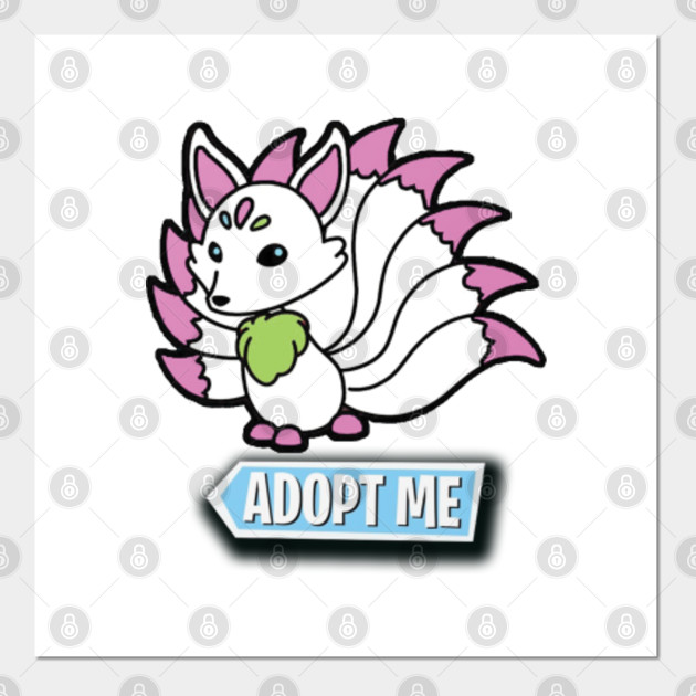 Kitsune Adopt Me Roblox Roblox Game Adopt Me Characters Roblox Adopt Me Posters And Art Prints Teepublic - roblox adopt me kitsune drawings