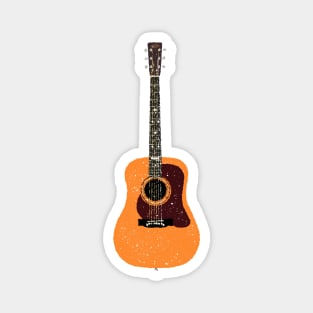 Lester Flatt Acoustic Guitar Magnet
