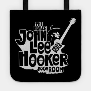 John Lee Hooker Logo Shirt - Vintage Blues Style Tote