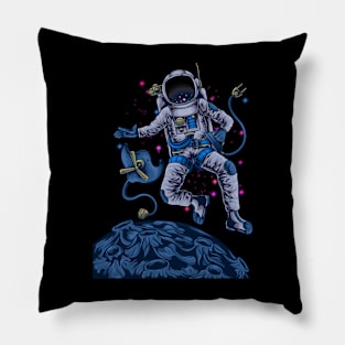 Space friendship Pillow