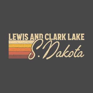 Lewis and Clark Lake South Dakota T-Shirt