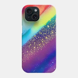 Abstract Day vs Night Digital Painting (MD23Bgs001) Phone Case