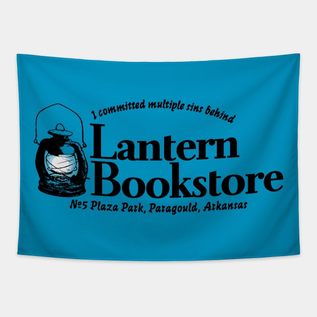 Lantern Bookstore Tapestry by rt-shirts