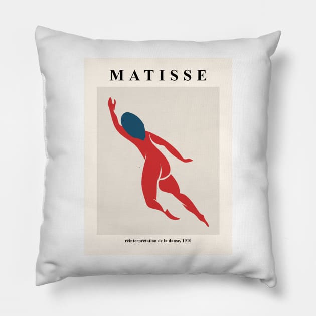Henri Matisse the Dance Exhibition Design, Reworked Matisse Painting, Men Women Tshirt Sticker Art Print Poster Pillow by VanillaArt