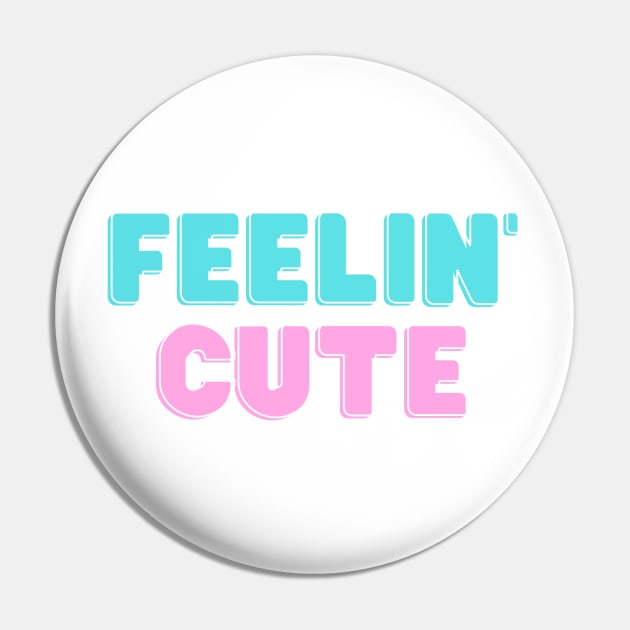 Feelin' Cute Floral Elegance Pin by We Connect Store