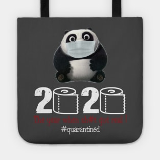 Panda 2020 The year when shit got real Tote