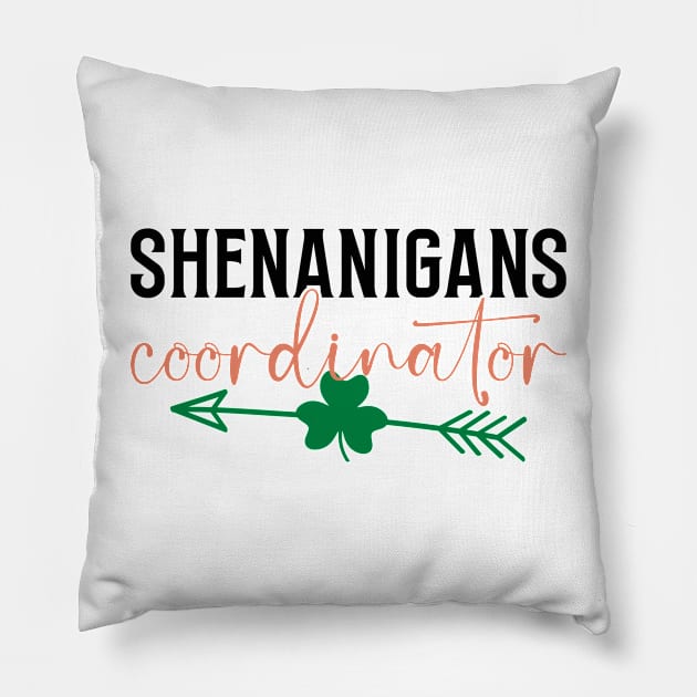 Shenanigans Coordinator Pillow by MZeeDesigns