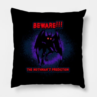 Beware The Mothman Graphic Pillow